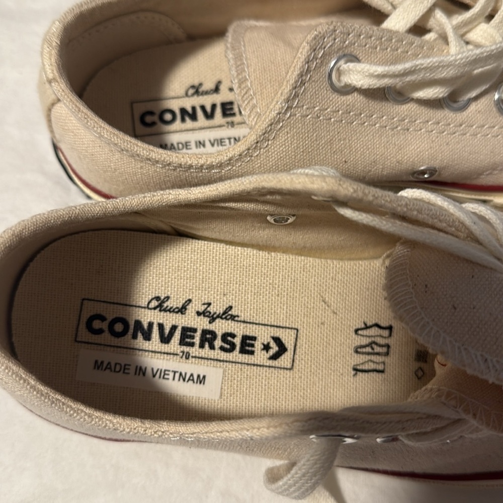 Converse Chuck 70 Canvas Unisex Low top Sneaker 4.5m/6.5w - Picture 4 of 6
